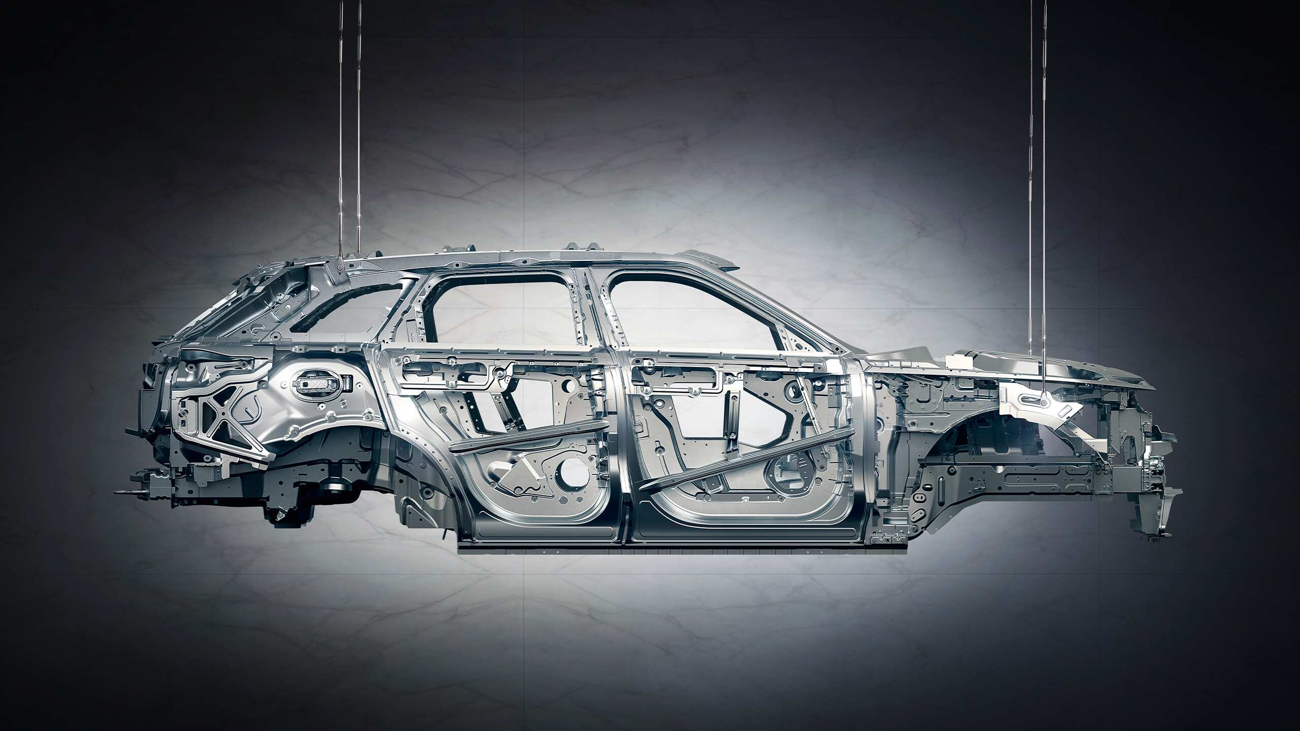 Range Rover Velar Aluminum body frame