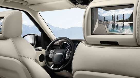 Land Rover Rear Seat Entertainment screen