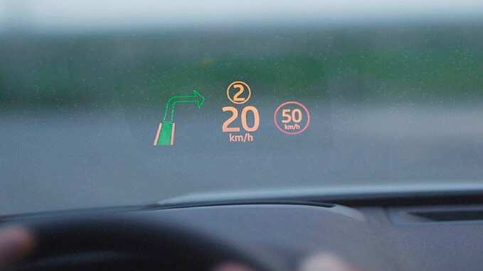 Land Rover Head-up Display 