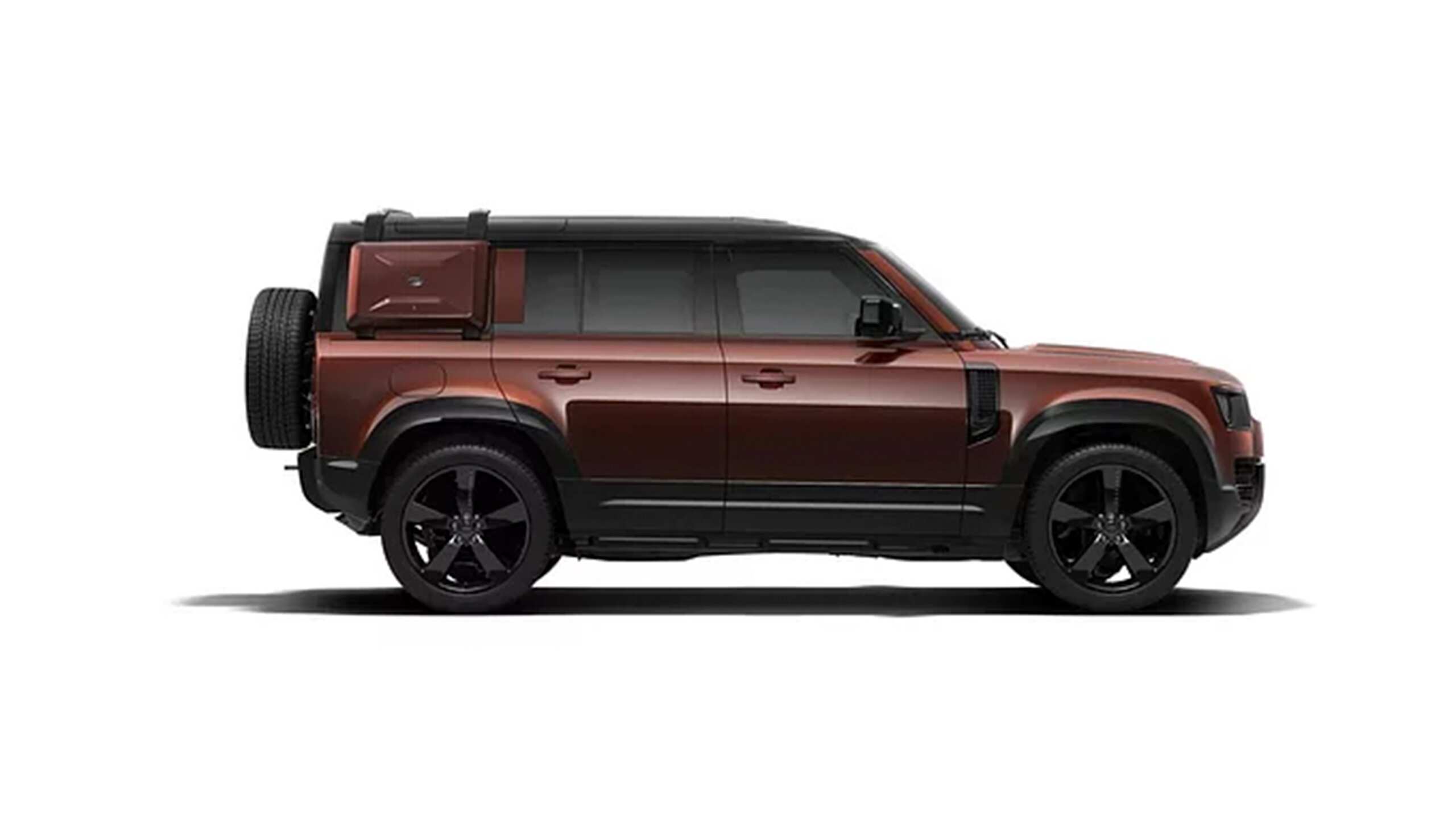 Side view of Defender