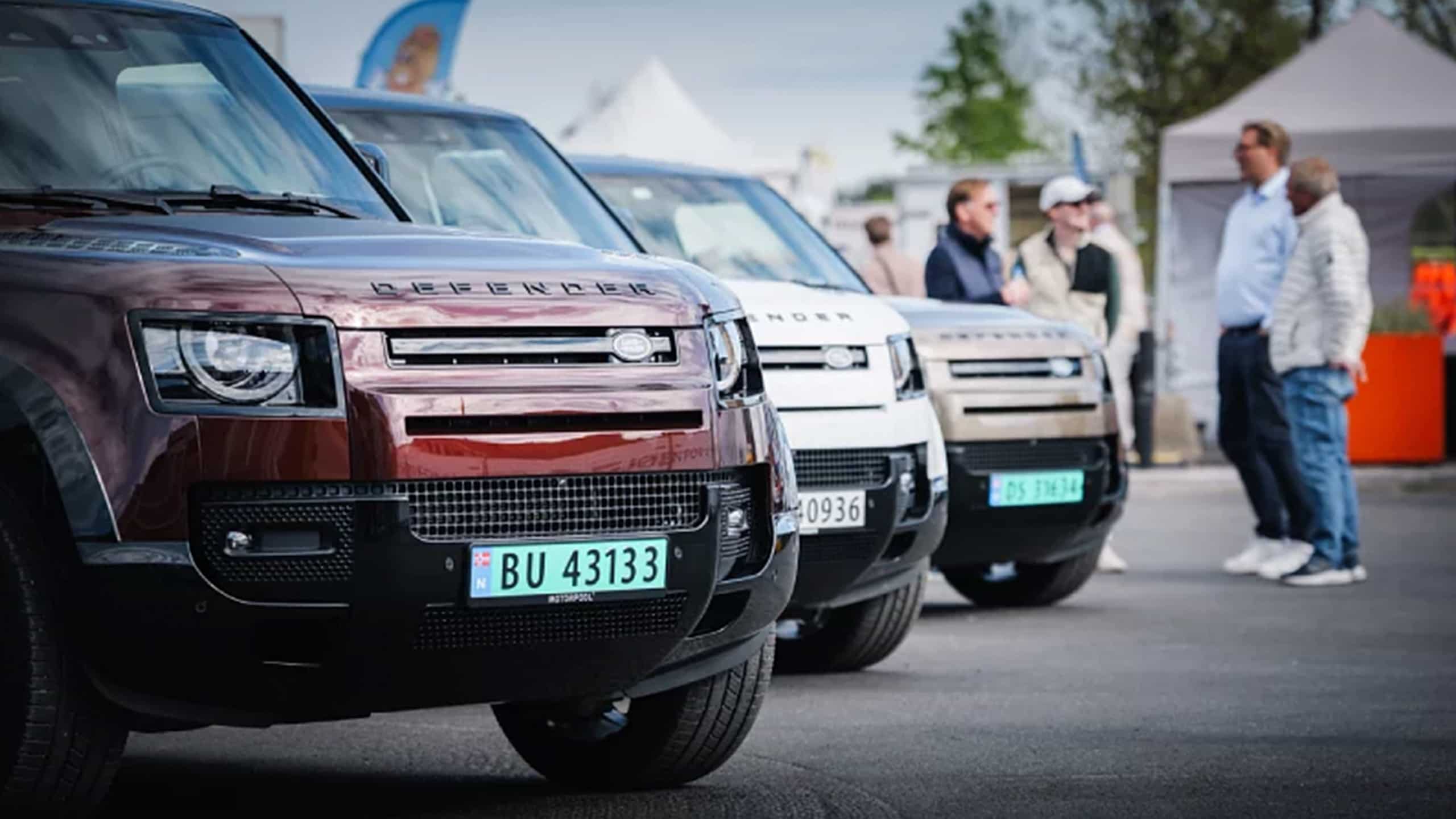 Defender park in event